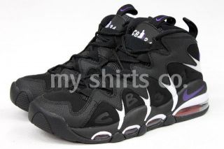   Max CB34 Charles Barkley Signature Mens Basketball Shoes Black Purple