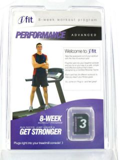 iFIT Performance Treadmill Workout SD Card Level 3 New