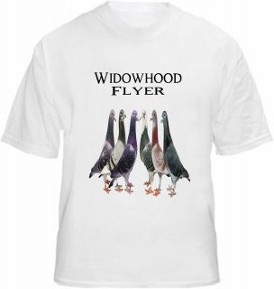 Racing Pigeon T shirt Widowhood Flyer Homing Bird Race