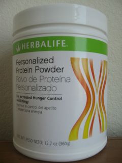 HERBALIFE PERSONALIZED PROTEIN POWDER / HUNGER CONTROL AND ENERGY 12.7 