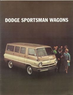 1967 Dodge Sportsman Wagons and Camper Conversions Sales Brochure