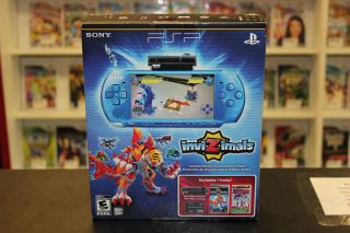 NEW Sony PSP 3000 Limited Edition InVizimals Vibrant Blue System 