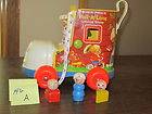 Fisher Price Pull A Long Lacing Shoe Little People Play Family Shape 