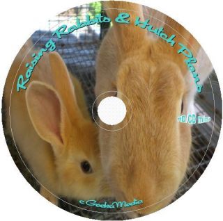 Homesteading, Rabbit Production and Hutch Plans 28 Books, 36 Guides on 