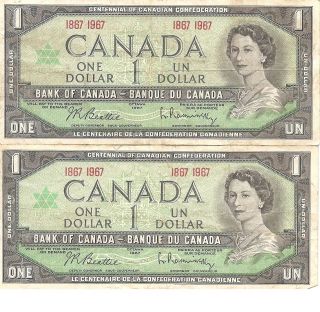 dollar bill in Bank of Canada