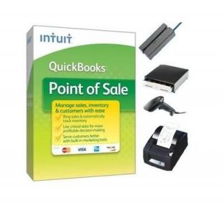QuickBooks Point of Sale POS Free V10 NEW with Hardware