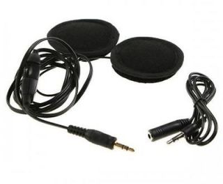 Helmet Speakers Stereo  CD XM RADIO IPOD Motorcycle Music Earphone 