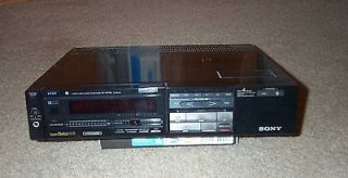 Vintage Sony SL HF750 Super Beta HiFi VCR w/ original manual *Needs 