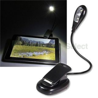 Newly listed FLEXIBLE BOOK READING LED CLIP ON BRIGHT LIGHT LAMP