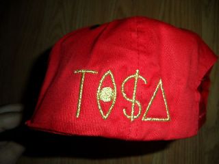 VINTAGE DETROIT RED WINGS GOLD TISA SNAPBACK TI$A