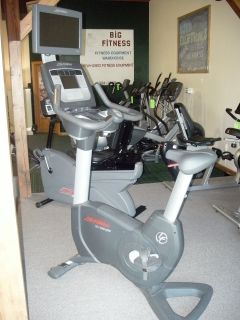Life Fitness 93R Lifecycle Recumbent Bike   used commercial gym 