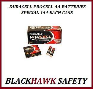 AA DURACELL PROCELL BATTERIES 144 PACK (144 BATTERIES) *ALWAYS FRESH 