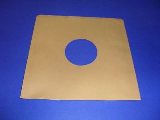 100 Brown Paper 10 78 RPM Record Sleeves 28 LB Paper