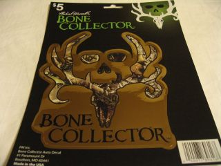 Bone Collector Camo Reflective and Black Decal Truck ATV Decal New