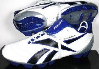 REEBOK SPRINTFIT PRO II FG FOOTBALL SOCCER BOOTS CLEATS LEATHER TOP 
