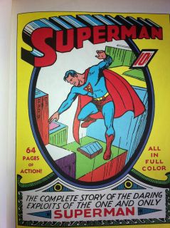 SUPERMAN REFERENCE BOOK FROM THE 1930 TO 1970, COMPLETE COLOR 