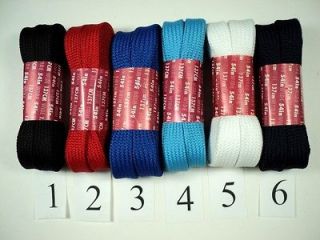 NEW 36 INCH WIDE SHOELACES COLORS SHOE LACE SKATEBOARD VOLLEYBALL 