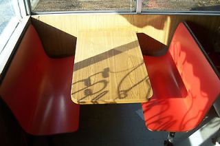   Booth Seating Units, seats 4, Contour style laminate Restaurant Booth