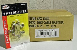 signal splitter in Splitters & Combiners