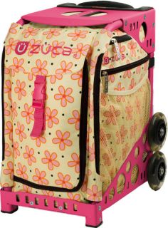 Zuca Flowerz insert bag & Pink Frame