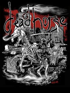 deadhorse Resurrection Tshirt + Free Farm Road 666   Slayer Slipknot 