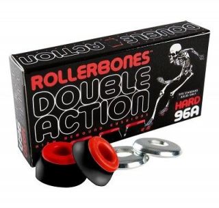 Roller Bones Double Action Cushions 96A set of 8 Red and Black 