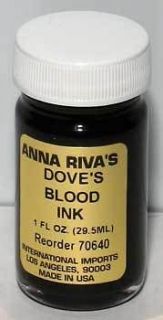 Anna Riva Doves Blood Ink Wicca Supplies Ritual Spell
