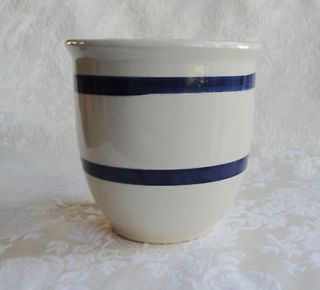 roseville pottery blue stripe in Pottery & China