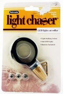 Petmate Light Chaser Safe LED Light Cat Collar Toy Authentic Stalking 