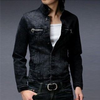 black jean jacket in Clothing, 