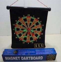 Wholesale 18.5x14.5 Two Sided Magnetic Dart Board In A Box
