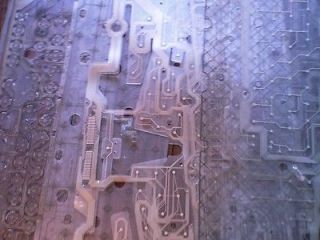 10 computer keyboard mylar sheets (silver scrap/recovery)
