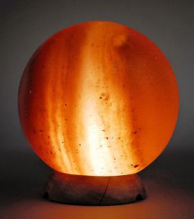 LARGE CRYSTAL SPHERE IONIZING HIMALAYAN SALT LAMP WITH DIMMER SWITCH