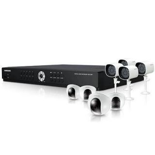 Samsung SDE 5001N 16 CH DVR Security System/CCTV (Includes 8 Cameras)