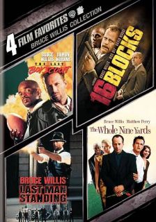 Bruce Willis 4 Film Favorites DVD, 2009, 2 Disc Set
