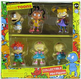 RUGRATS COLLECTIBLE MINI FIGURES BOX SET TOMMY CHUCKIE ANGELICA 
