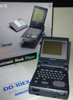 Sony Electronic Book Player DD 10 EX From 1990´s Multimedia Data 