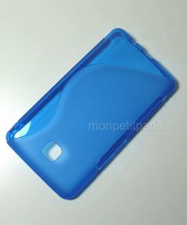 Blue TPU S line Case for Samung Galaxy Player 4.2 TPU Gel Case 4.2 US