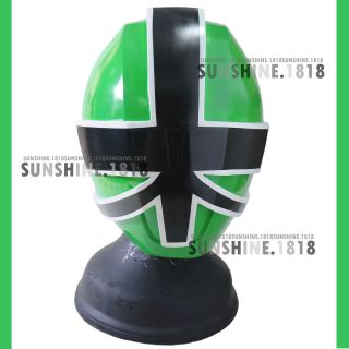 SAMURAI GREEN POWER RANGERS SHINKENGER HELMET MASK 1/1