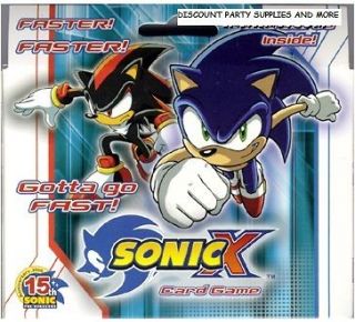 Sonic X the Hedgehog Trading Card Game SonicX NEW in Box