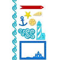 SPELLBINDERS Shapeabilities NAUTICAL FRAME and ACCENT S5 082 Dies 