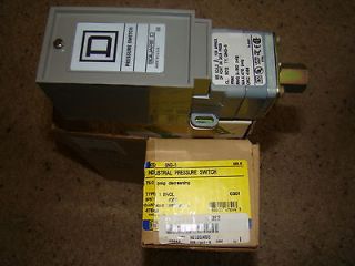 New Square D Pressure Switch 9012 Type GNG 5 NIB