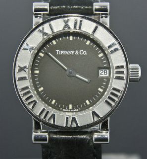Tiffany & Co Atlas Stainless Steel Quartz Ladies Watch