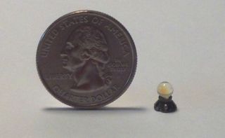 Dollhouse Miniature Halloween Crystal Ball 1:48 SHIPS FREE 1/4 inch 