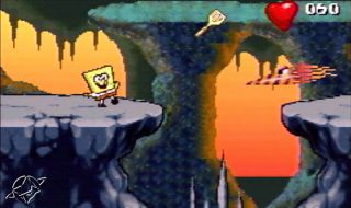 SpongeBob SquarePants SuperSponge Nintendo Game Boy Advance, 2002 