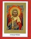 St. Michael the Archangel, Guardian, Religious Holy Card (Oliphant)