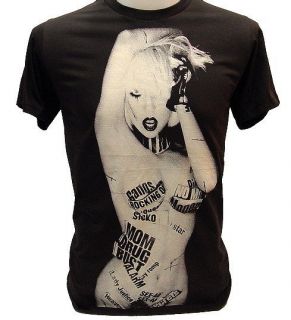 LADY GAGA REMIXS Fame Monster Just Dance Punk T Shirt S