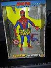 12 1991 Toy Biz Marvel Super Heroes Supersize Spider man Figure NIB 