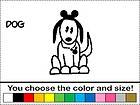 Disney Dog Pet Animal Family Sticker Vinyl Decal Car Stick People 