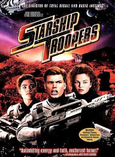 Starship Troopers DVD, 1998, Keep Case Multiple Formats Closed Caption 